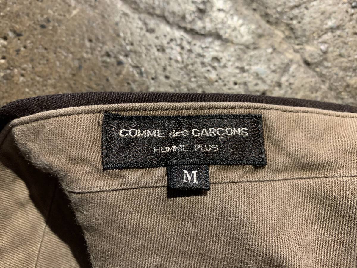 COMME des GARCONS HOMME PLUS 93AW レーヨン混エステル脱色パンツ PP-04009M 1993AW AD1993 コムデギャルソンオムプリュス 脱色期_画像6