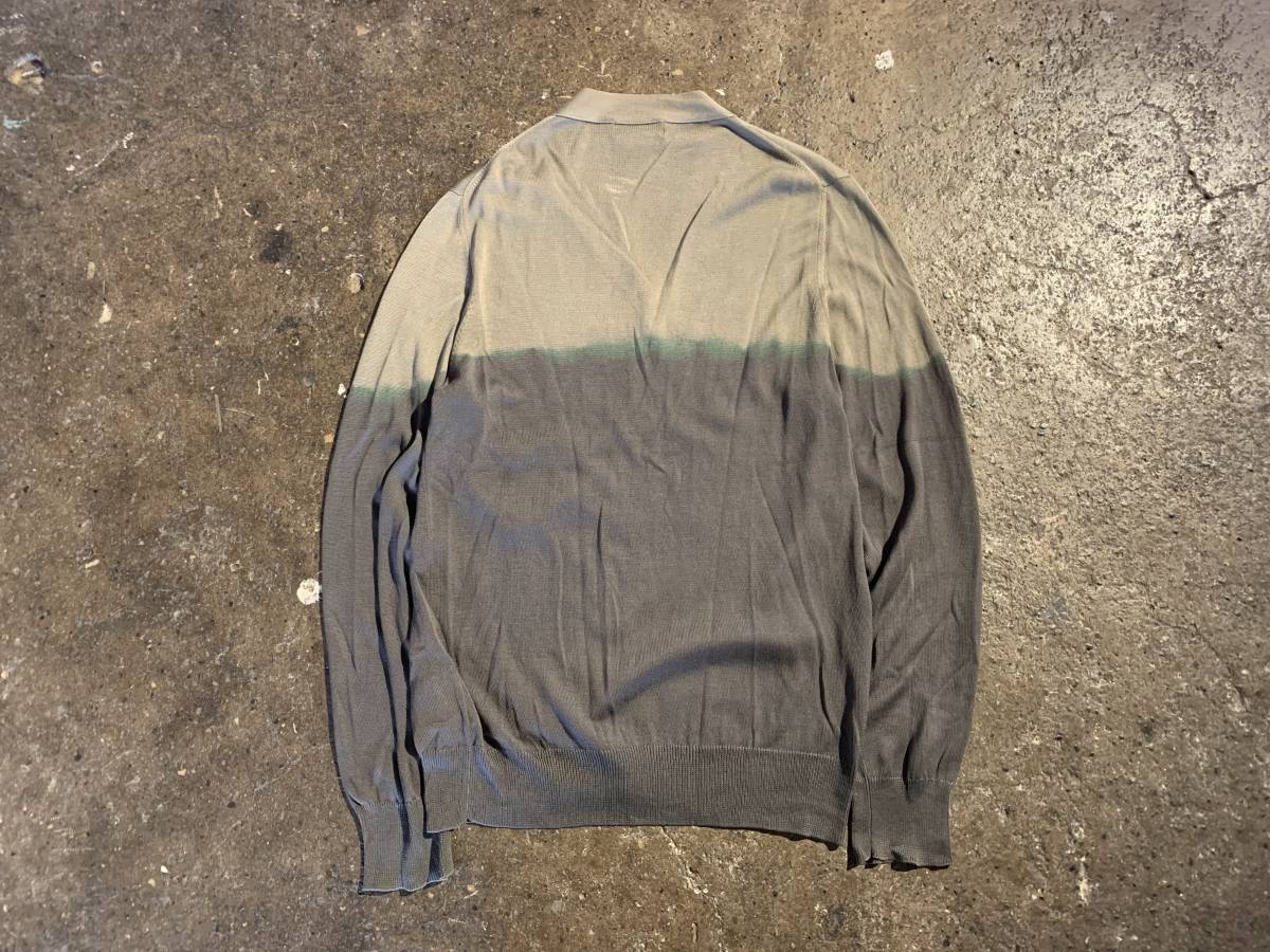 COMME des GARCONS HOMME PLUS EVER GREEN 08AW 脱色加工カーディガン PB-N212 2008AW コムデギャルソンオムプリュスエバーグリーン_画像2