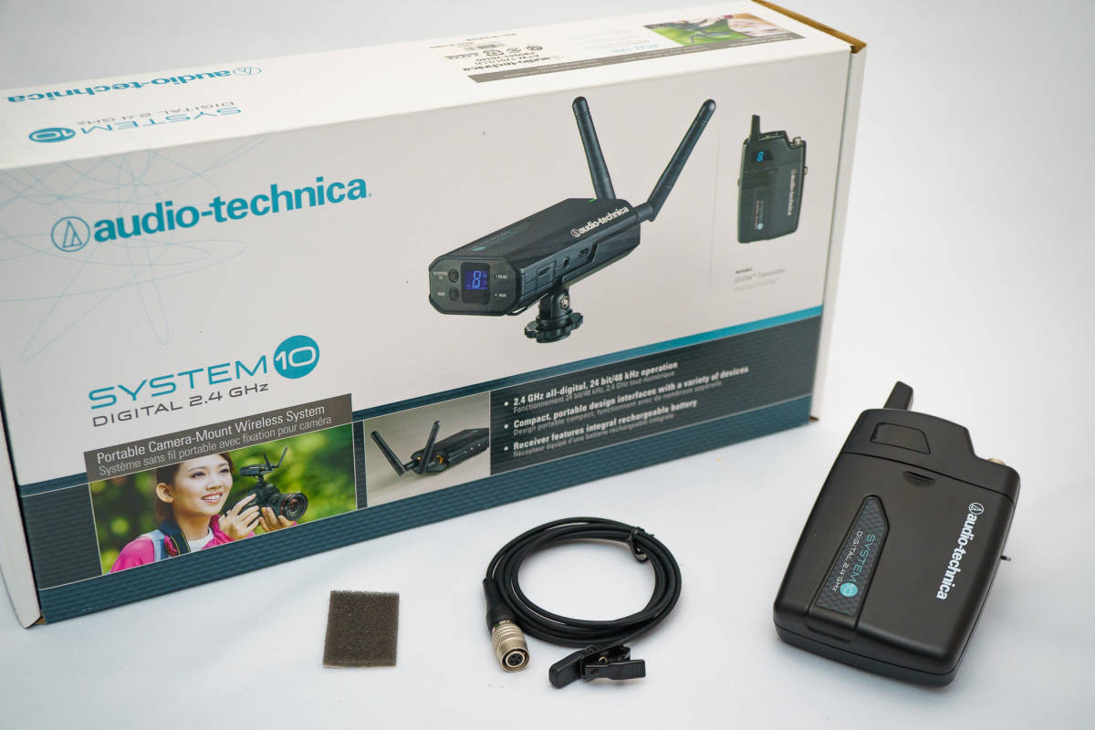 気質アップ audio technical ATW-1701 L ワイヤレス ピンマイク