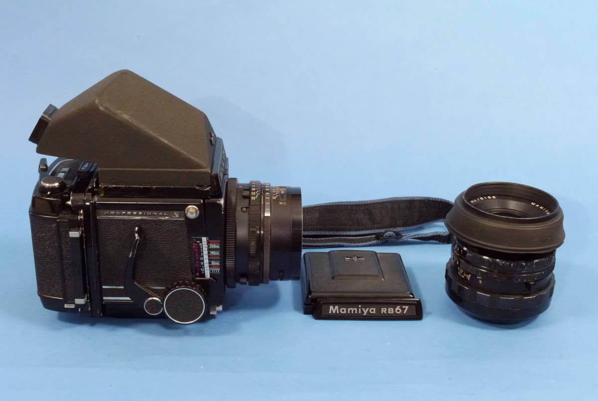 大判カメラ ジャンク４台 PENTAX 6x7 ２台、MAMIYA RB67、TOPCON HORSEMAN 970 _画像8