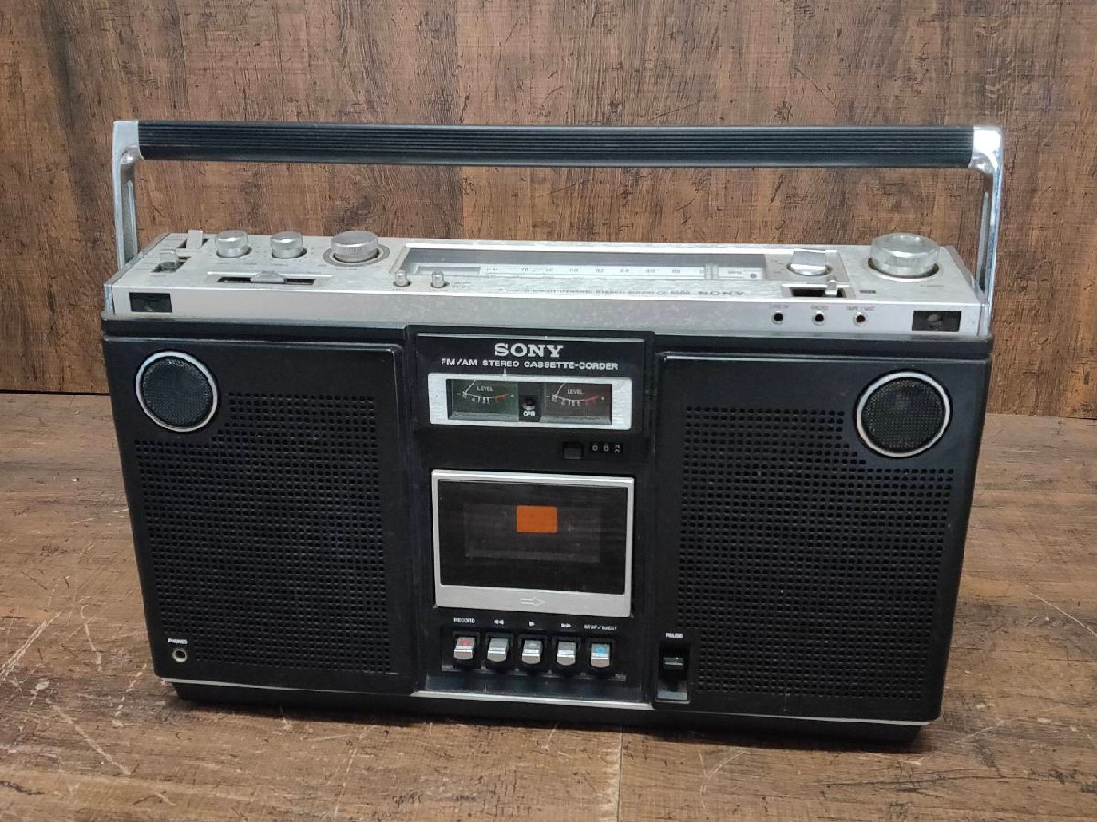 昭和レトロ SONY ソニー ラジカセ CF-1450 ラジオ カセット 【在庫あり