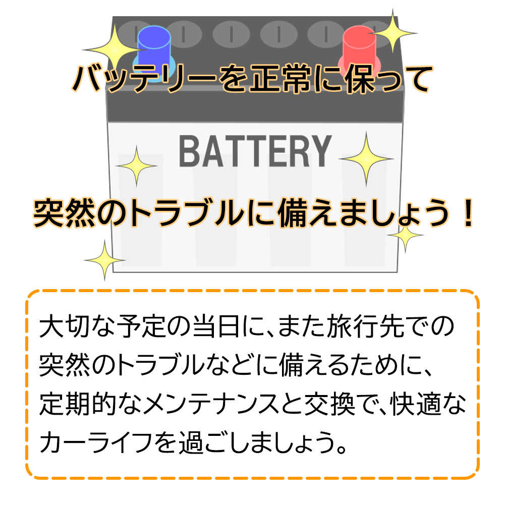 カーバッテリー AMS80D23L レガシィ 型式BP9 H18.01～H20.04対応 スバル ACデルコ 充電制御車対応 AMS_画像6