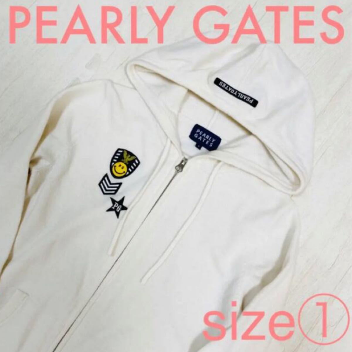 PEARLY GATES パーリーゲイツ カシミヤ ニット パーカー 1 フーディ