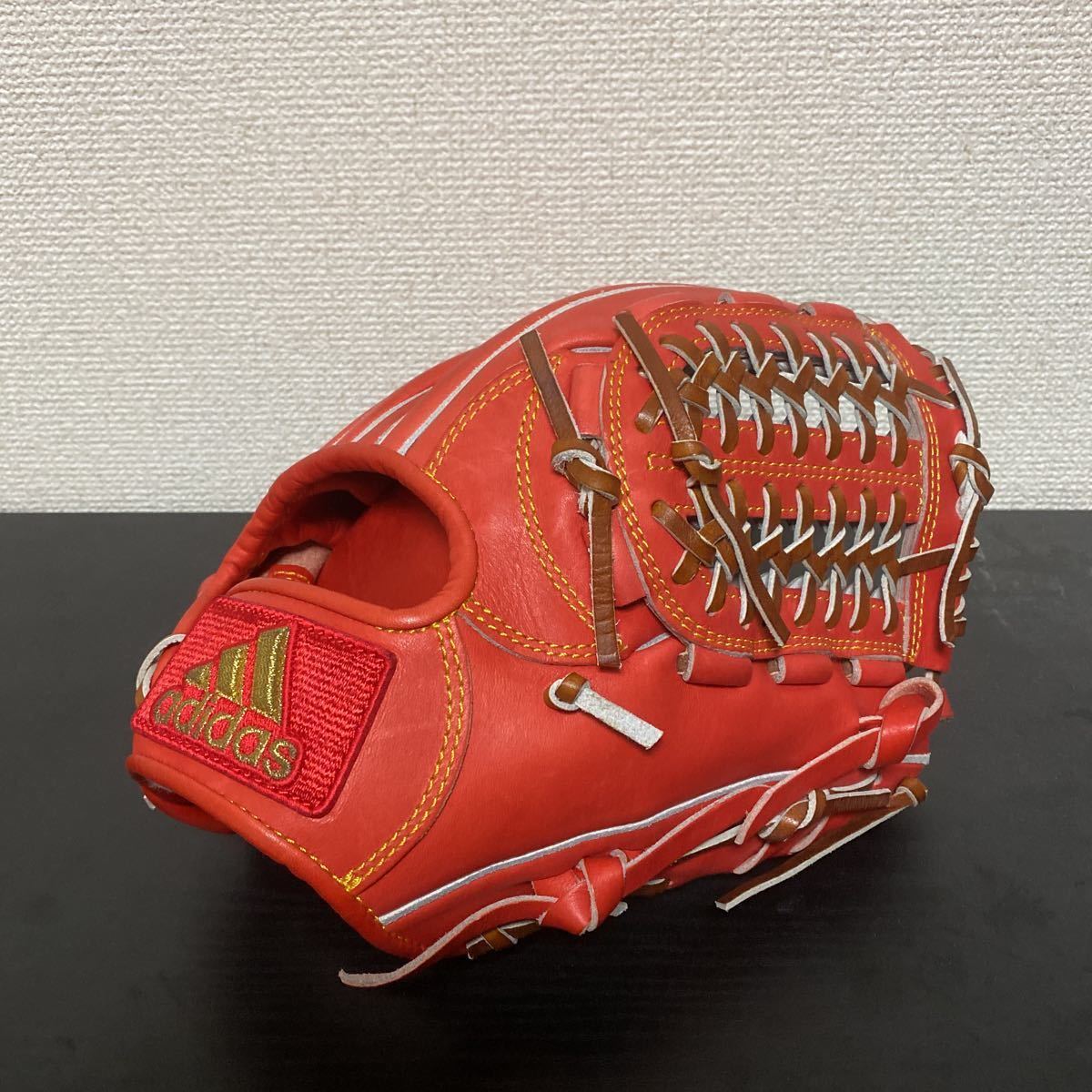 人気 新品未使用 adidas 野球グローブ グラブ 軟式 右投げ アディダス