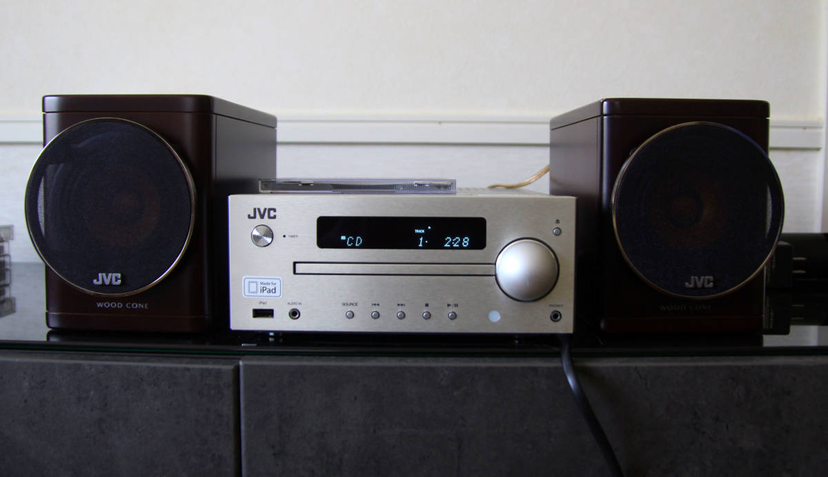 ウッドコーン スピーカー コンポ JVC EX-N1 ビクター | www.navistar