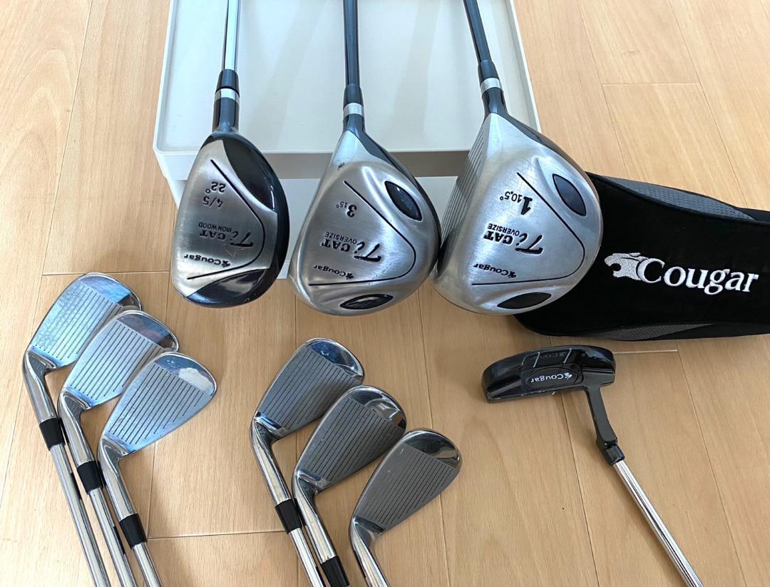 Cougar Ti catレディースゴルフクラブ バック付10本セット おまけ付