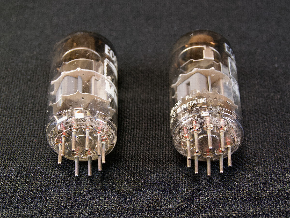 高知インター店】 ビンテージ英ムラード ECC88×2個 真空管アンプ用高級