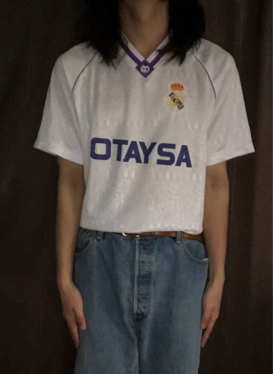 Real Madrid 1990-92】ゲームシャツ vintage 古着 サッカーシャツ www 