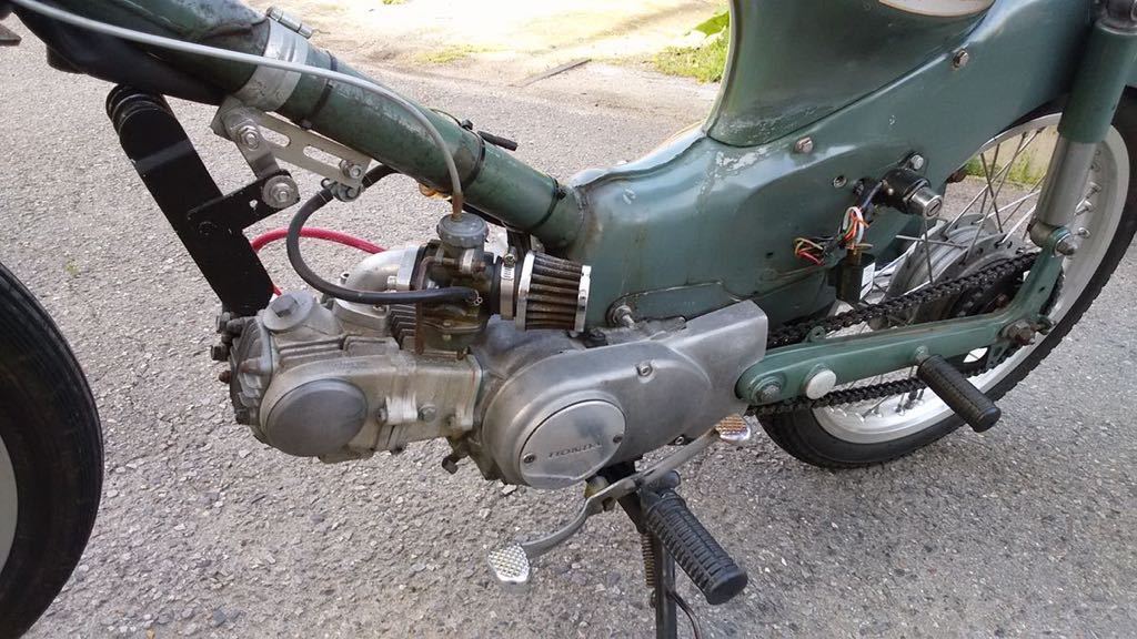 ホンダ スーパーカブ C100 実働 12V 88㏄ 4速90㎞オーバー 機関灯全 ホンダ スーパーカブ C100 実働 12V 88㏄ 4速90㎞オーバー 機関灯全