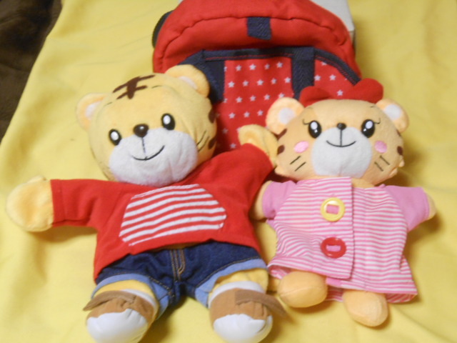  liquidation! prompt decision *benese Shimajiro puppet + is . Chan ( diapers less )+ rucksack!