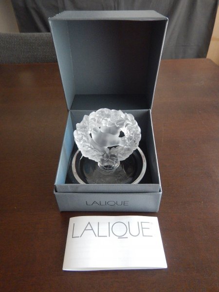 未使用】LALIQUE ルネラリック リングトレイ 小物入れ 箱付