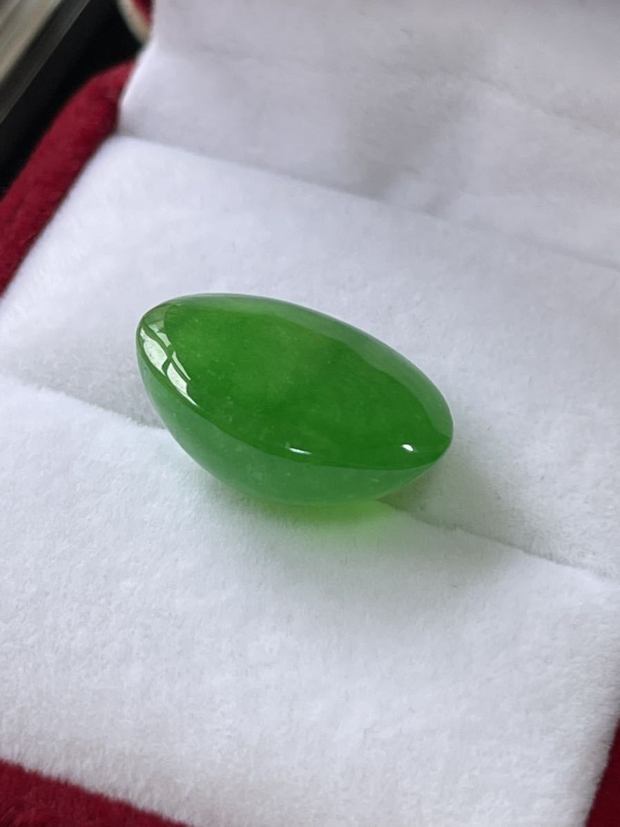 * максимально высокий * натуральный .. камни не в изделии лёд JadaToys itokaboshon разрозненный высококлассный jewelry ювелирные изделия выполненный под заказ для красивый зеленый цвет вес 22.0ct MIRE 1139