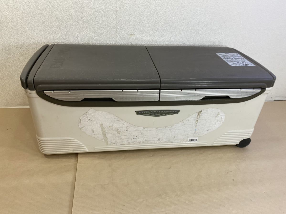 大型キャスター付釣り用クーラーボックス トランク大将 SXU-5000RW ...