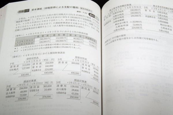 旧版■滝澤ななみ【スッキリわかる日商簿記1級 商業簿記・会計学】4- 企業結合・連結会計編 第3版■TAC出版-テキスト&問題集_画像5