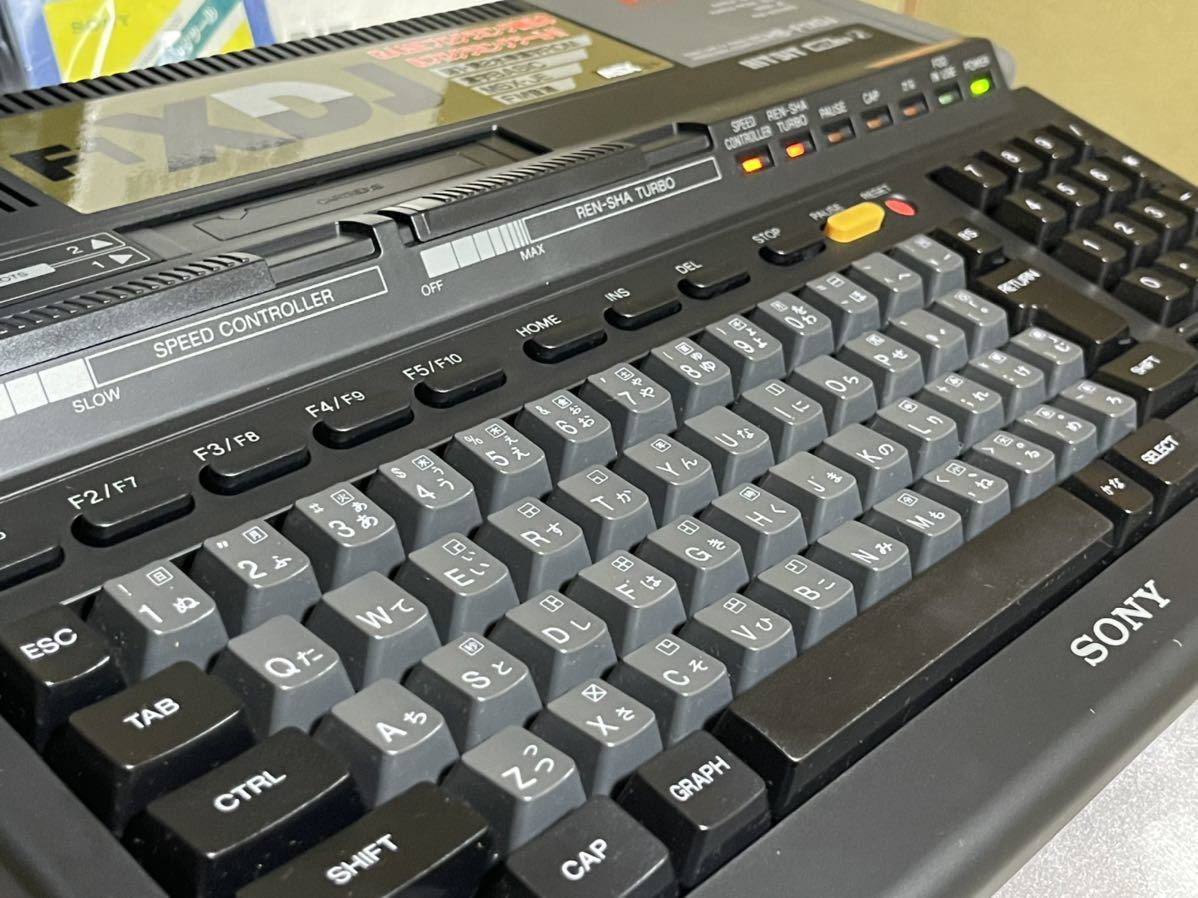 美品!!SONY ソニー MSX2+本体 HB-F1XDJ 通電OK