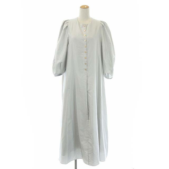ヤフオク! - エブール ebure シルクワンピース 長袖 ロング フレ...