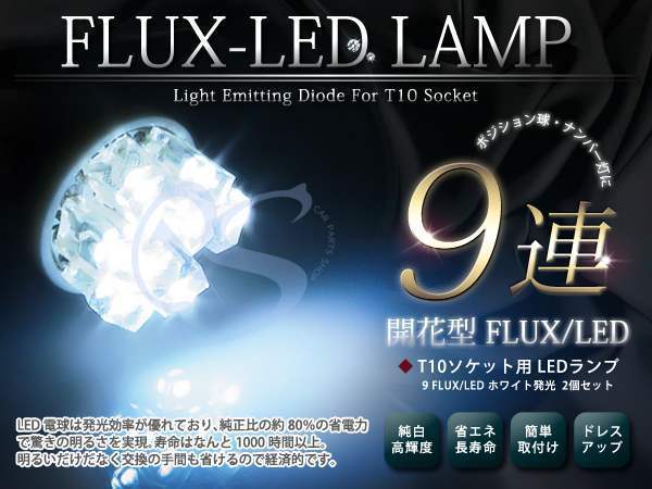 A33 セフィーロ ライセンスランプ LEDナンバー灯 18発 白_画像1