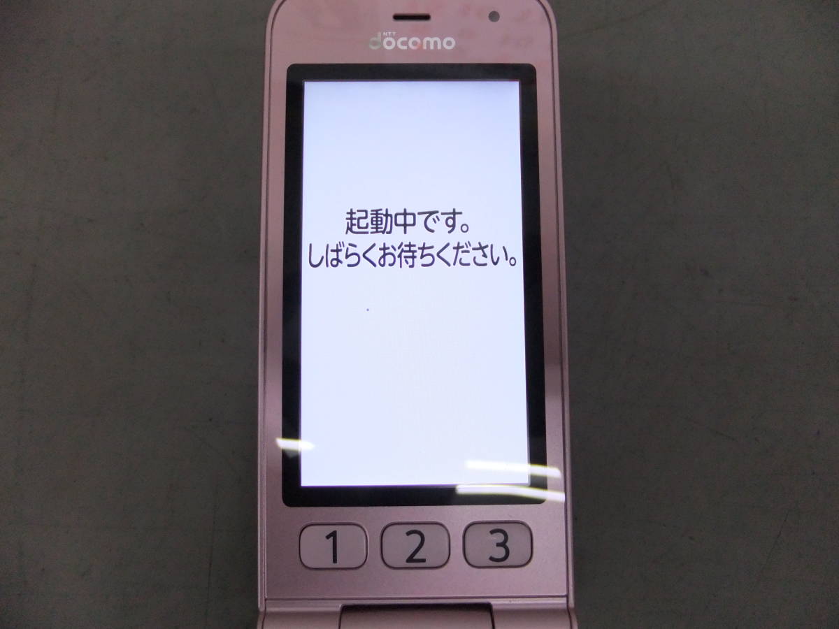 docomo らくらくホン/F-01M ドコモ ピンク(携帯電話)｜売買された 