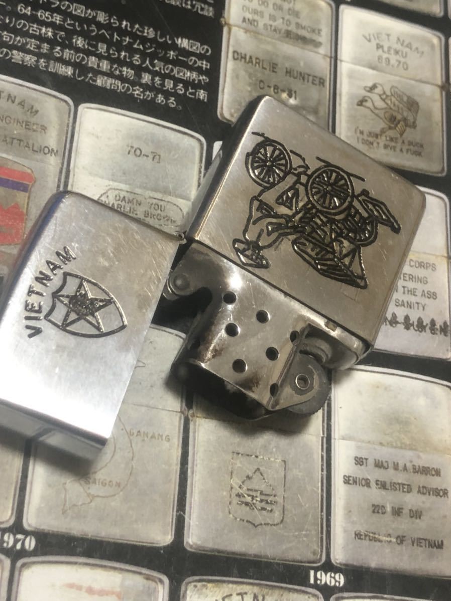ベトナムZIPPO】本物 1968年製ベトナムジッポー「プレイボーイ