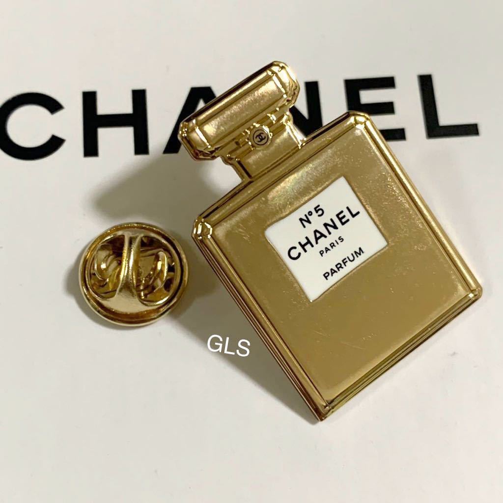 予約販売品 CHANEL シャネル N°5 香水ボトル型ノベルティブローチ 100