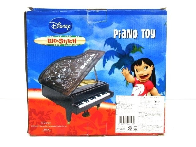 Xj584 品 ディズニー リロ スティッチ ピアノトイ ブラック Lilo Stitch Piano Toy Disney Tala ピアノ 玩具 ピアノ 売買されたオークション情報 Yahooの商品情報をアーカイブ公開 オークファン Aucfan Com