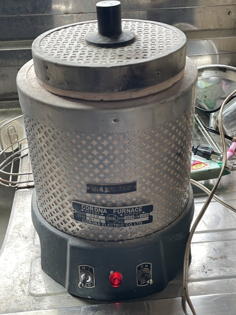 CORONA FURNACE M-14 カンタル炉 歯科技工 M-14型カンタル炉 電気炉