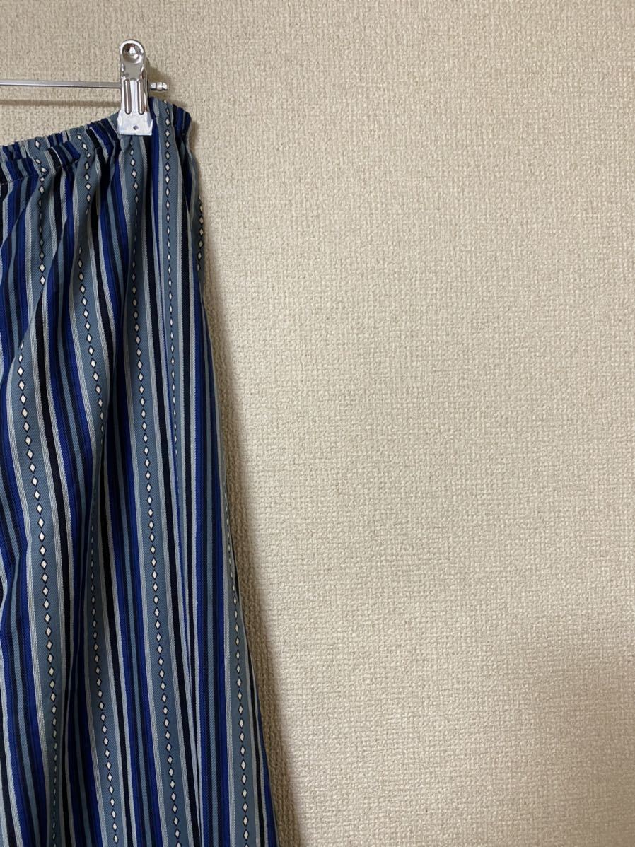 vintage euro cotton satin stripe pajama pants ヨーロッパ古着