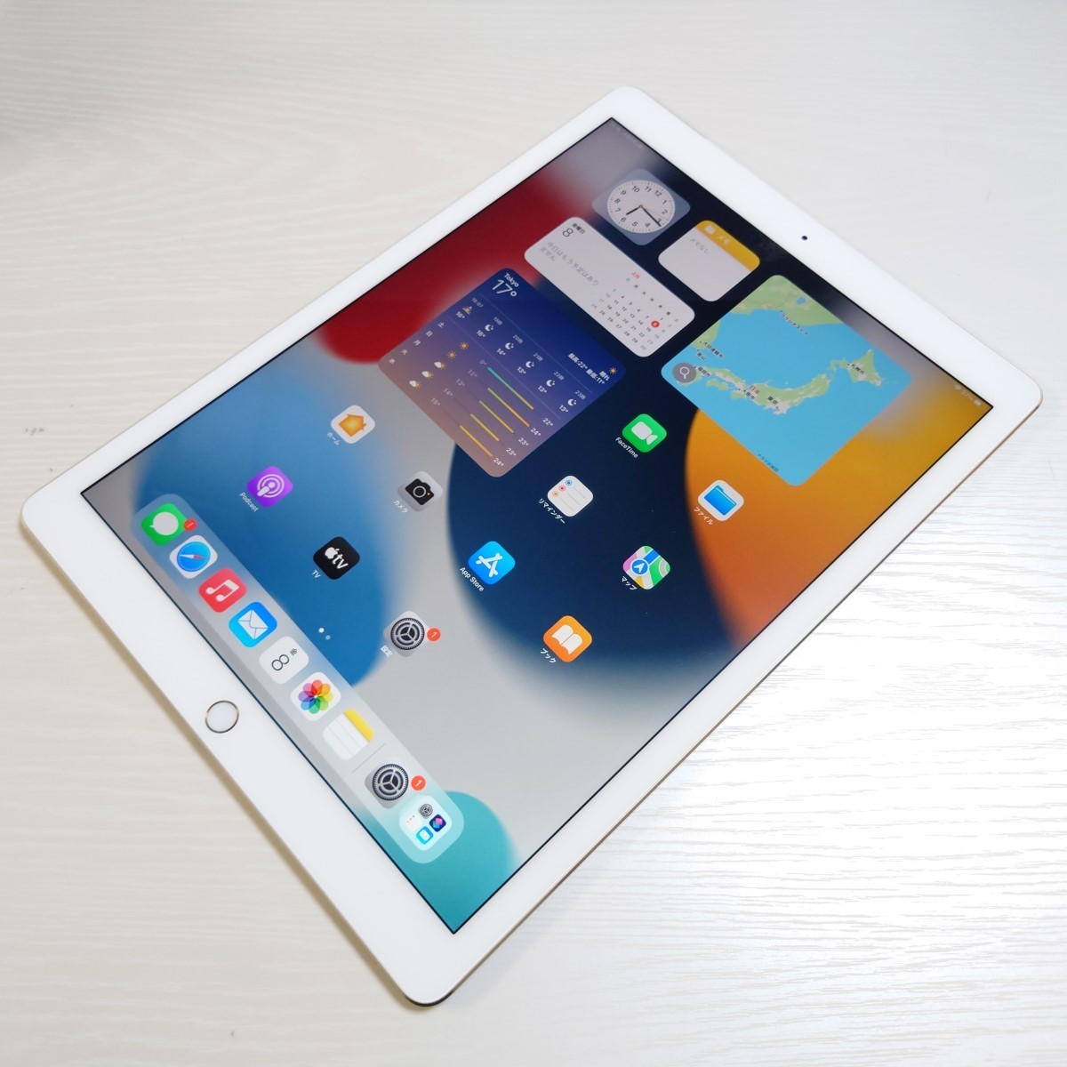 ☆【18866WM】 完動品 au ML2K2J/A iPad Pro 12.9インチ ゴールド