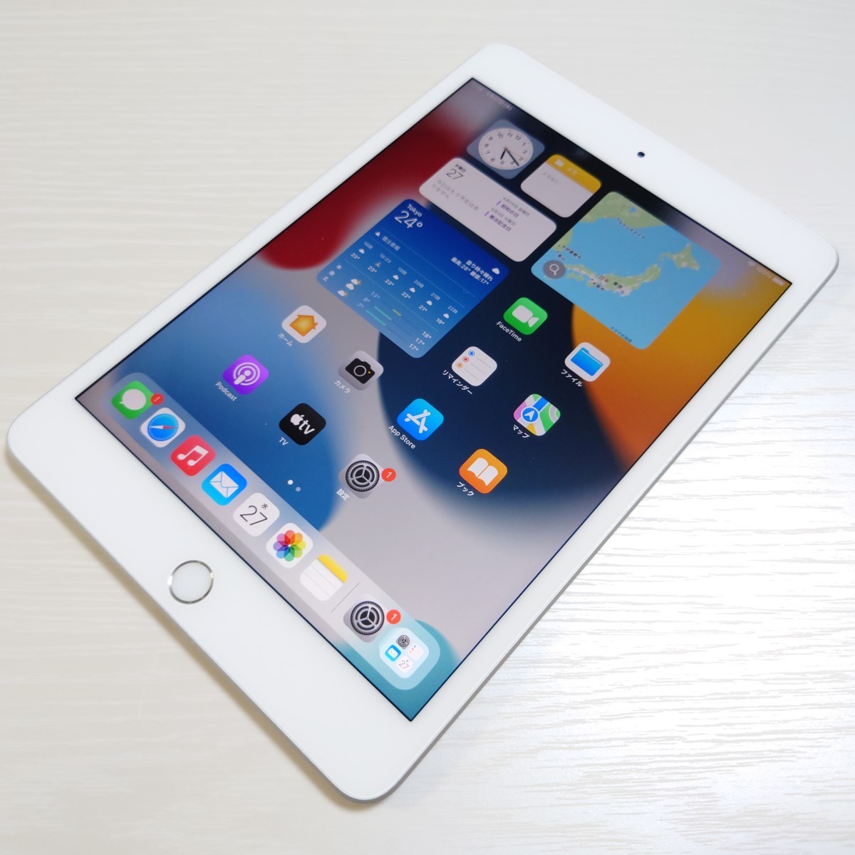 ☆【19506WM】 完動品 Apple MUXD2J/A iPad mini (第5世代) シルバー