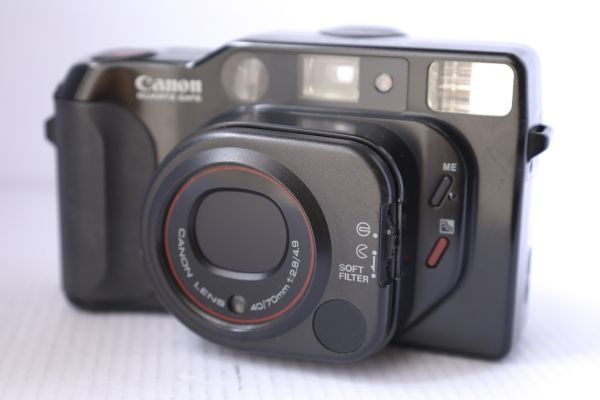 人気提案 ★実用美品★CANON #0360 F2.8-4.9 40-70mm DATE QUARTZ TELE AUTOBOY キヤノン コンパクトカメラ