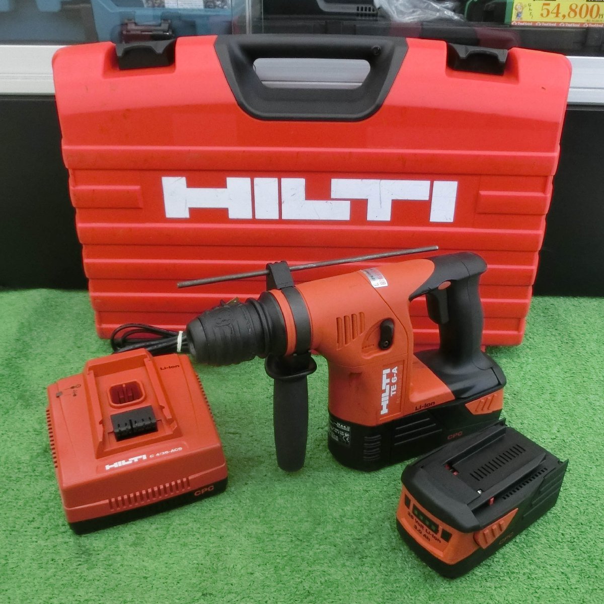 HILTI ヒルティ 3.6V 充電式 ロータリーハンマードリル TE-6A（中古品）_画像1