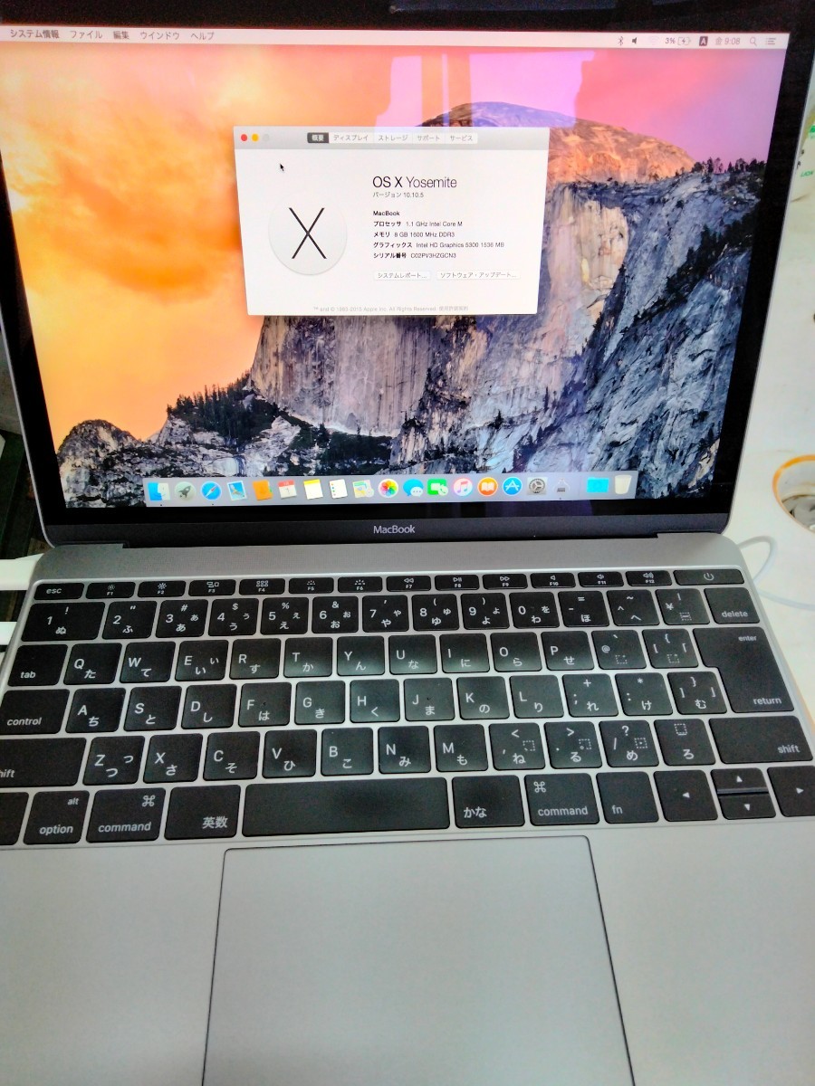 Mac Book 12インチEarly 2015 グレー 今日一番安い radimmune.com