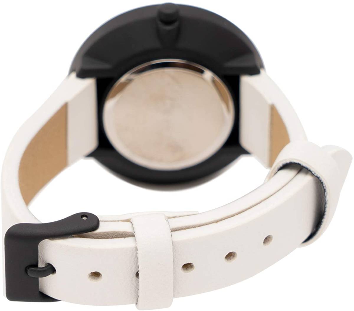 フィールドワーク 腕時計 アナログ スヌーピー ホワイト 革ベルト シンプル 刻印入り ファッション オシャレ かわいい プレゼント_画像5