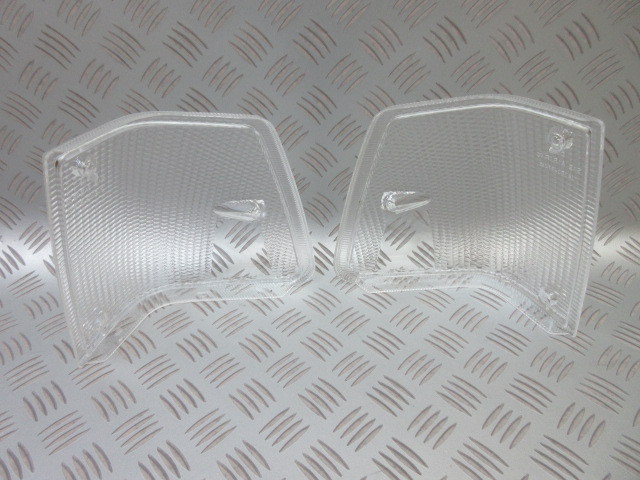 VOLVO240.US front flasher corner lamp lens left right set! new goods unused! Volvo Sedan&Wagon! UROparts