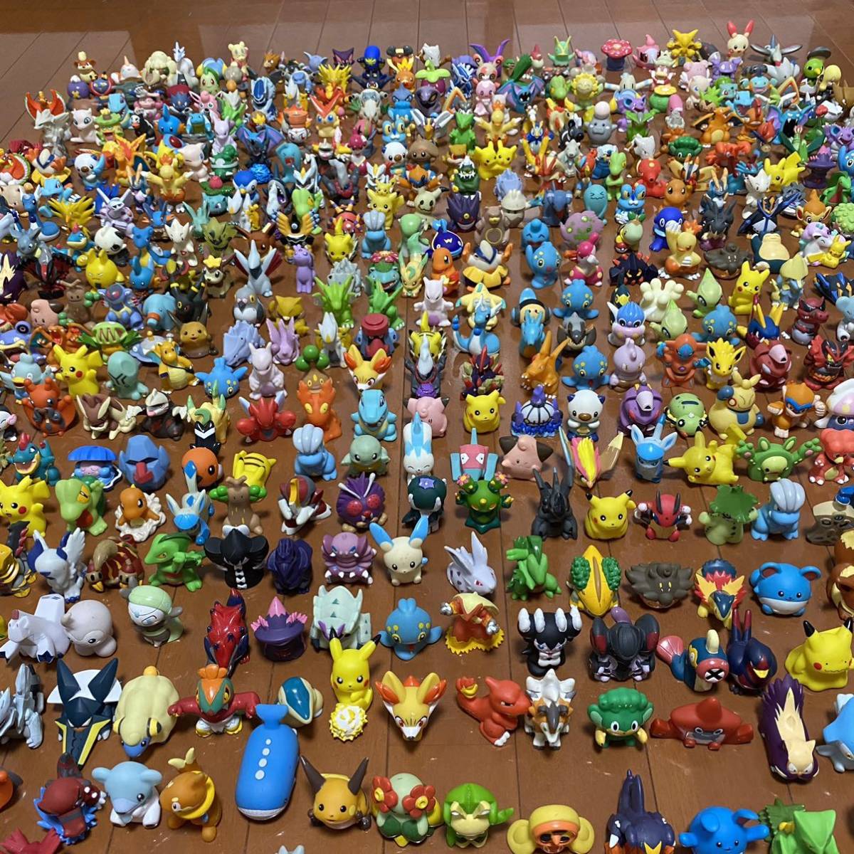 ポケモンキ ヤフオク! 指人形 600個以上 色違い クリア... - ポケモン