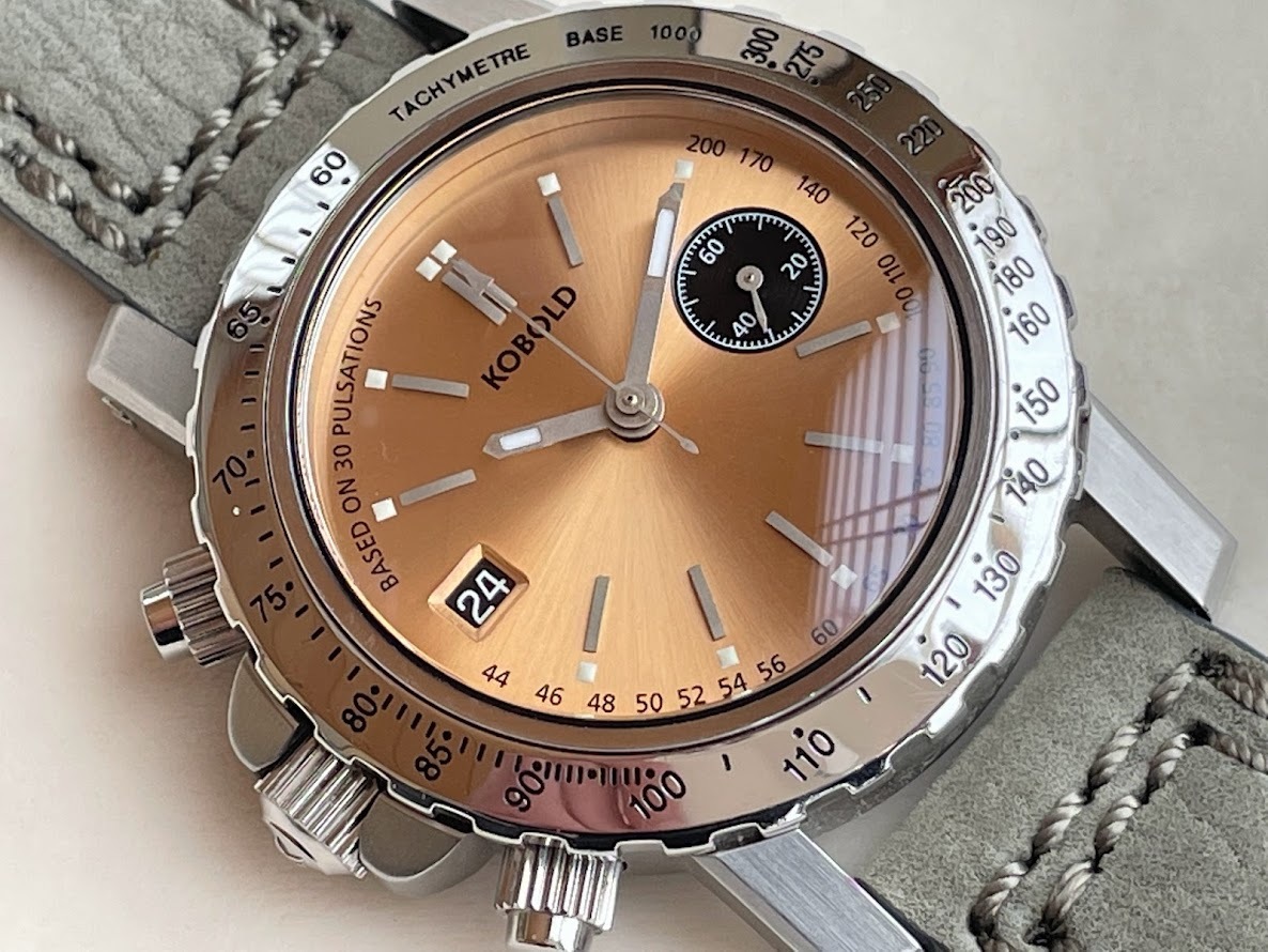 KOBOLD Pulsometer Chronograph Doctor's Watch самозаводящиеся часы превосходный товар 