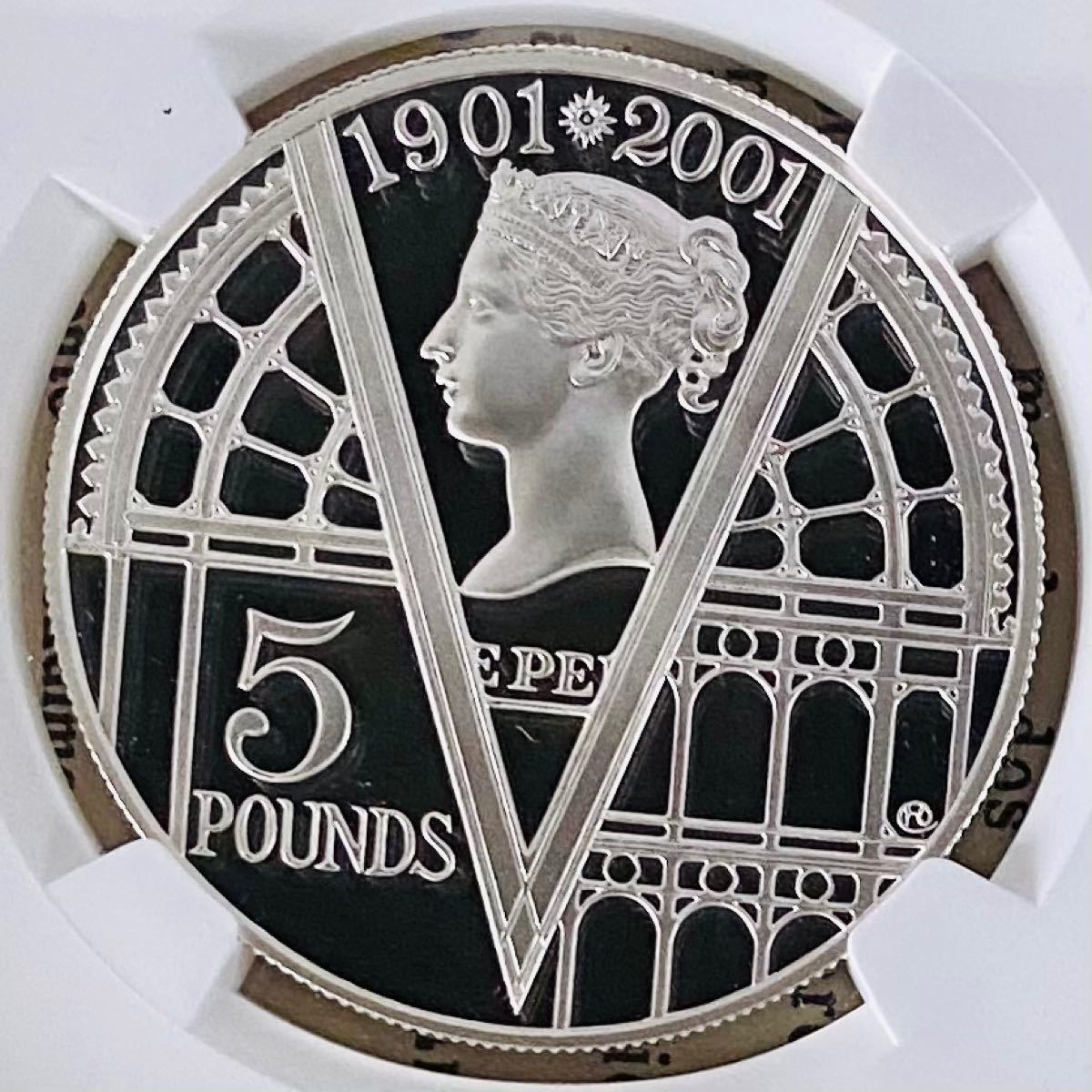 ★NGC★最高鑑定★2001 PF70 イギリス ビクトリア女王100周年 銀貨 - caritaskenya.or.ke