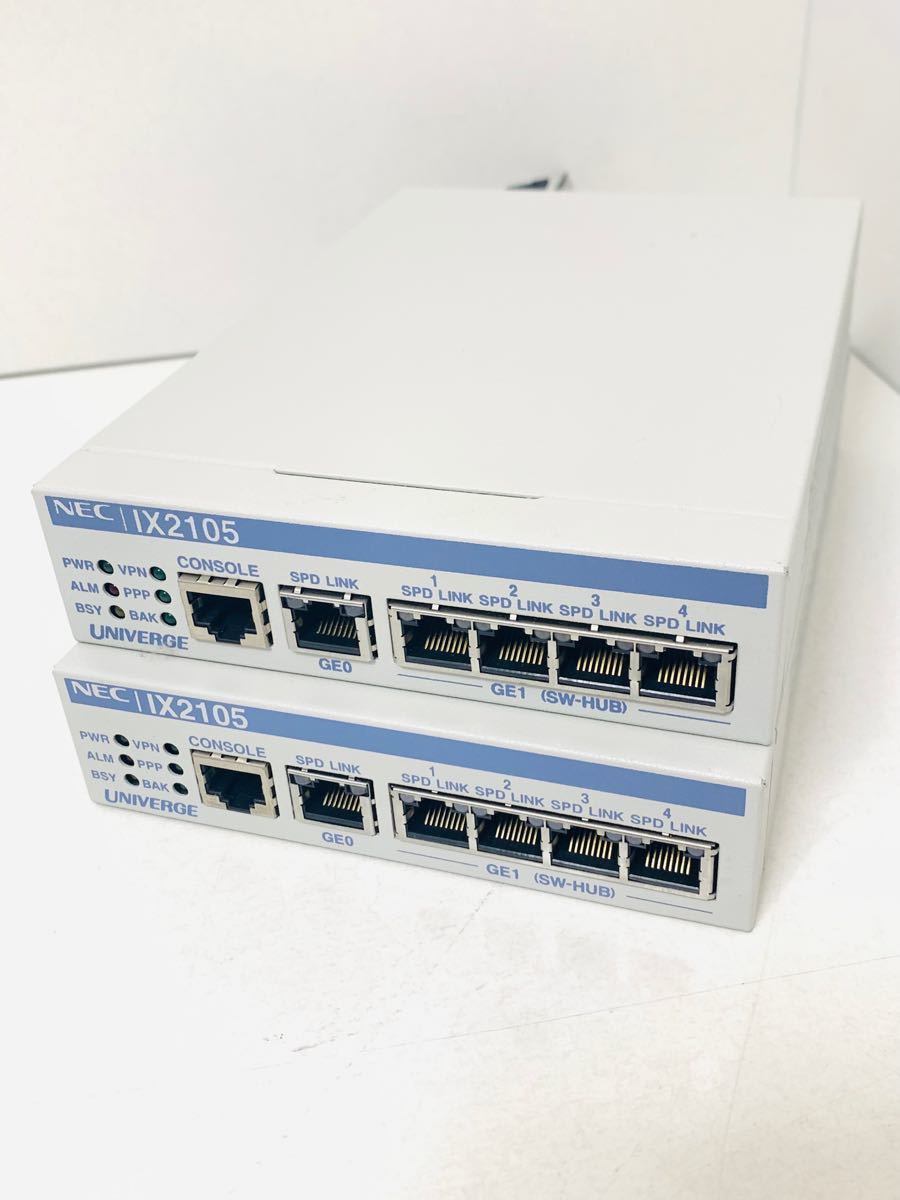 NEC UNIVERGE IX2105 VPN対応高速アクセスルーター No.10 ルーター NEC UNIVERGE IX2105 VPN対応高速アクセスルーター No.10 ルーター