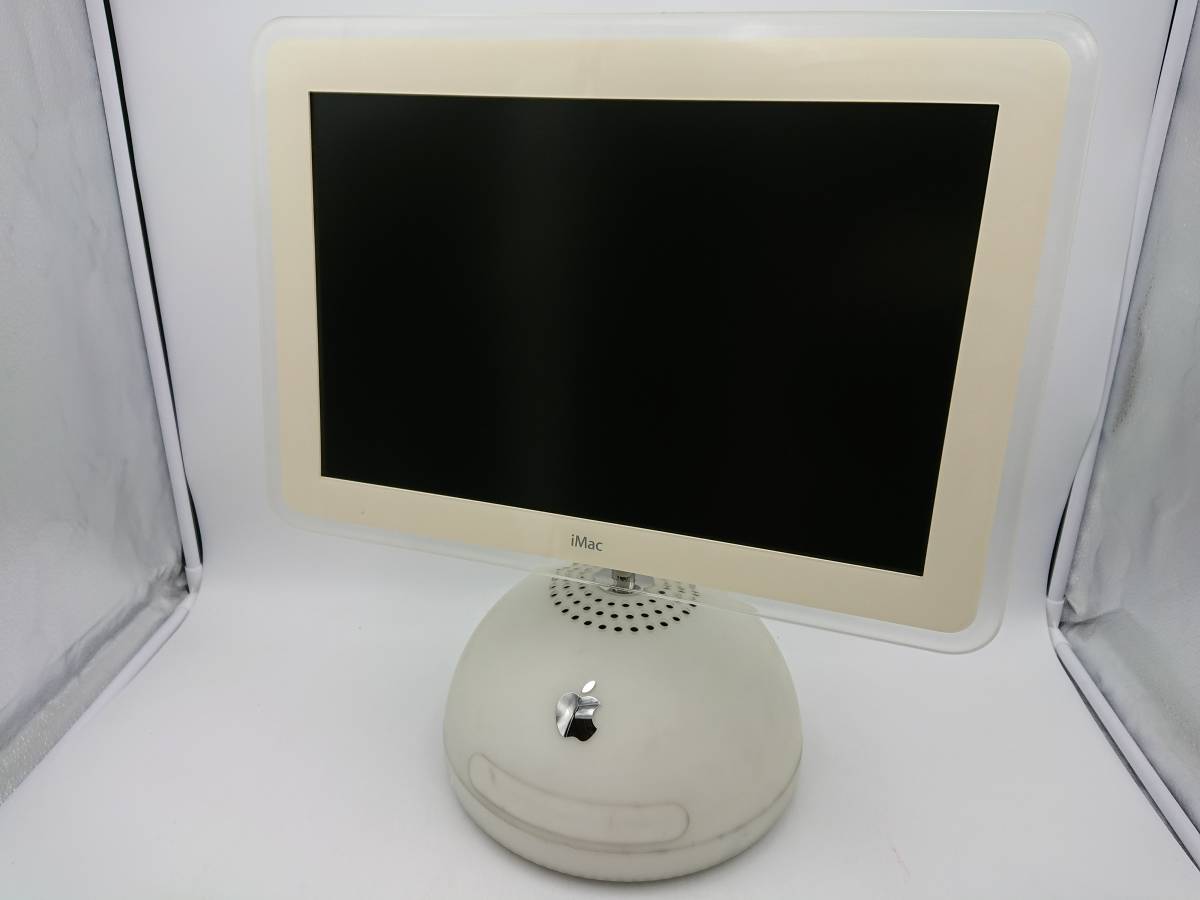 【ジャンク】Apple デスクトップパソコン iMac G4 M6498 17インチ アップル_画像1