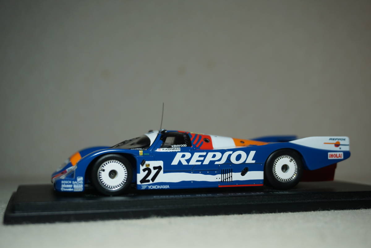 1/43 ルマン spark Porsche 962C #27 1989 Le Mans 24h BRUN REPSOL ポルシェ 962 C ブルン レプソル