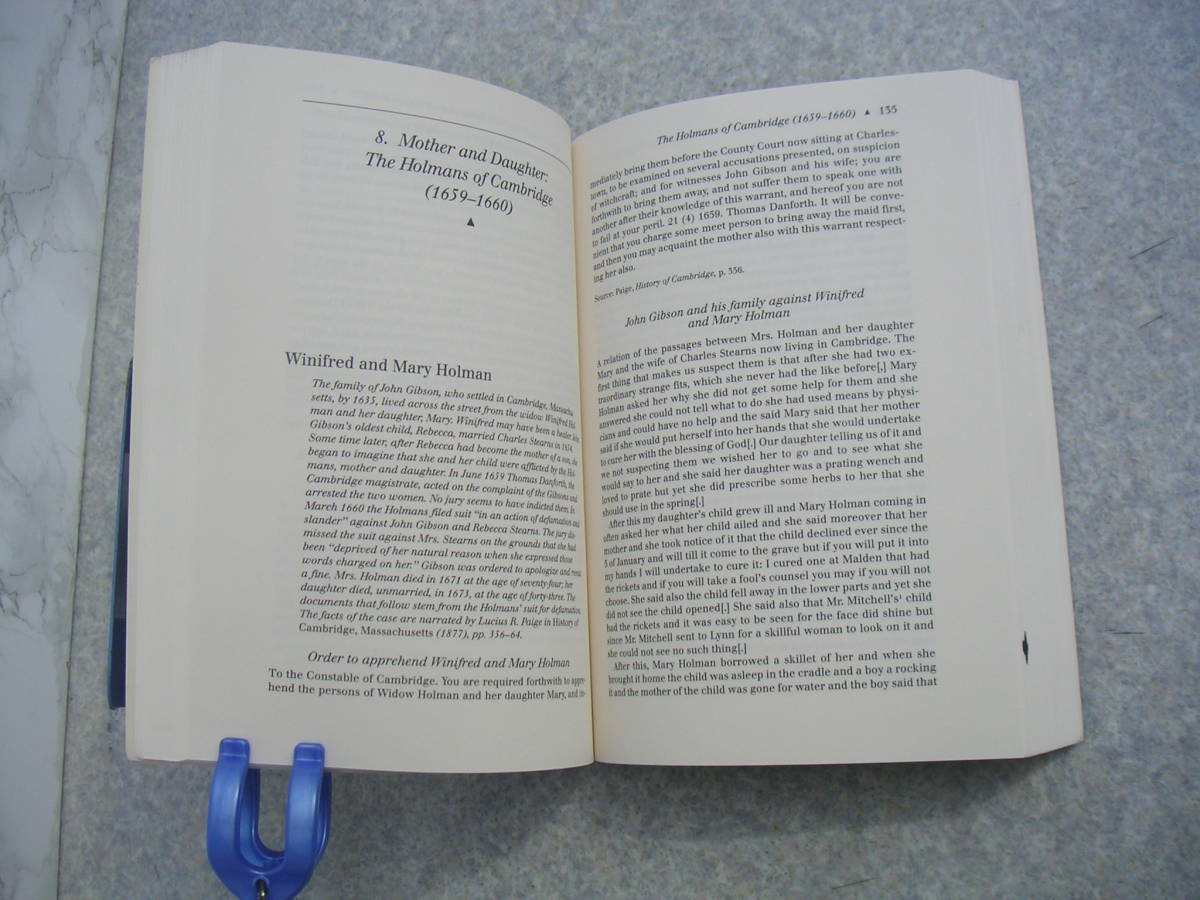 - WITCH-HUNTING*. woman ..David D. Hall, work * foreign book., English inscription * letter pack post service light 370 jpy limitation *