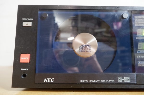 ①NEC CD-803 CDプレーヤー ジャンク品_画像7