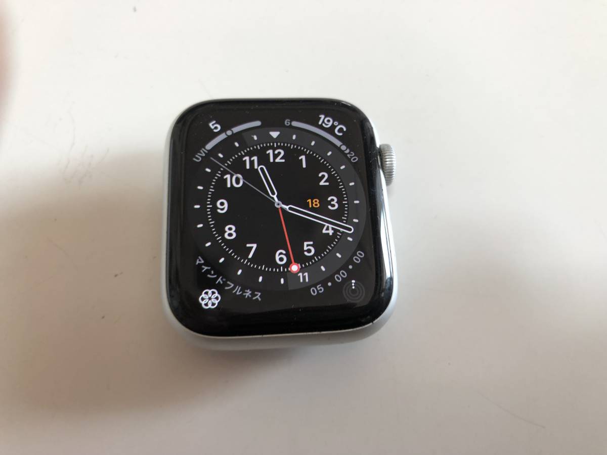 Apple Watch アップルウオッチ Series 5 GPS+Cellularモデル 44mm MWWC2J/A [ホワイトスポーツバンド]