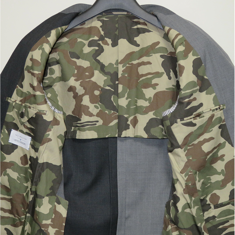 UNITED ARROWS x NICK WOOSTER クレイジーパターン テーラード