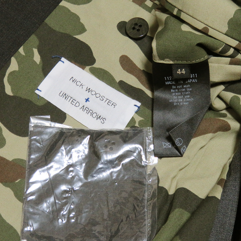 UNITED ARROWS x NICK WOOSTER クレイジーパターン テーラード