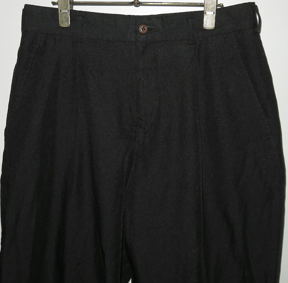 COMME des GARCONS HOMME PLUS 20SS ポリ縮絨1タックスラックス COMME des GARCONS HOMME PLUS 20SS ポリ縮絨1タックスラックス