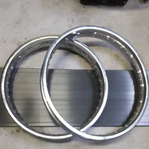 Z1 Z2 純正リム TAKASAGO ホイール 当時物 Kawasaki 検