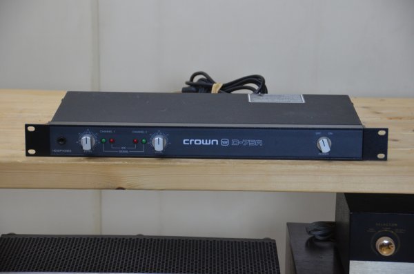 CROWN D75A メインアンプ 名機 モニターアンプ | www.navistar.ind.br