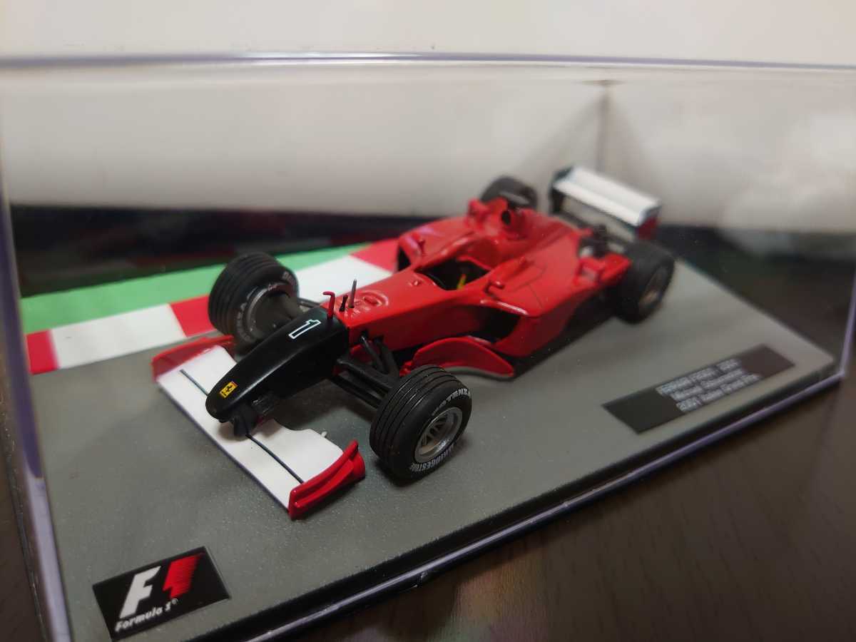 デアゴスティーニ F1マシンコレクション1/43 フェラーリ F2001 2001 #1 ミハエル・シューマッハ_画像1