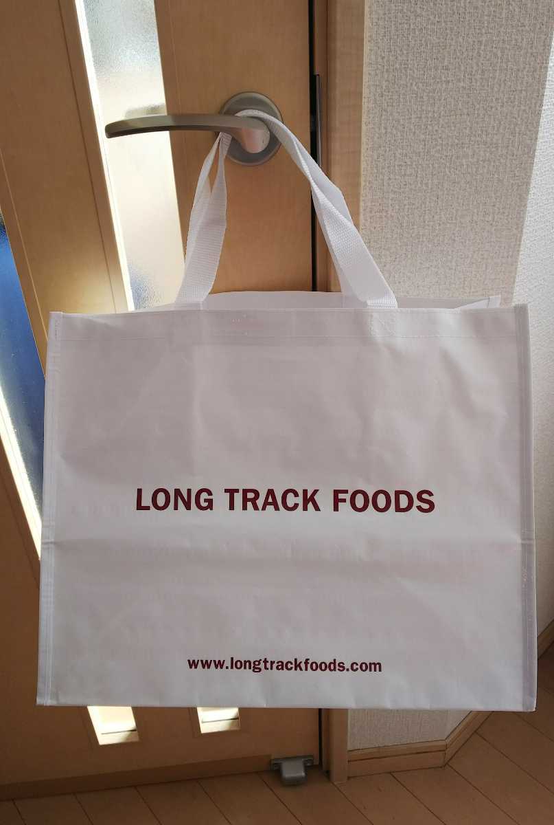 longtrackfoods グロサリーバッグ エコバッグ バッグ ホワイト 白 鎌倉 横型 ロングトラックフーズ 岡尾美代子 軽い  (エコバッグ)｜売買されたオークション情報、ヤフオク! の商品情報をアーカイブ公開